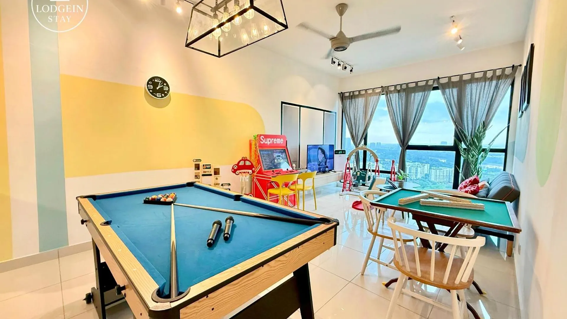 Accommodatie bij particulieren Midvalley Southkey Mosaic By Lodgein -Snooker Ktv Arcade Game Kid Plyground Johor Bahru